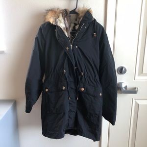 Steve Madden Down Faux Fur Parka